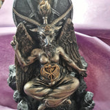 Baphomet Nemesis Now Backflow Incense Cone Burner C1965F6