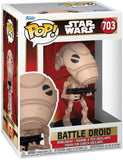 Boxed Battle Droid Star Wars The Phantom Menace Funko Pop 76016 Box number 703