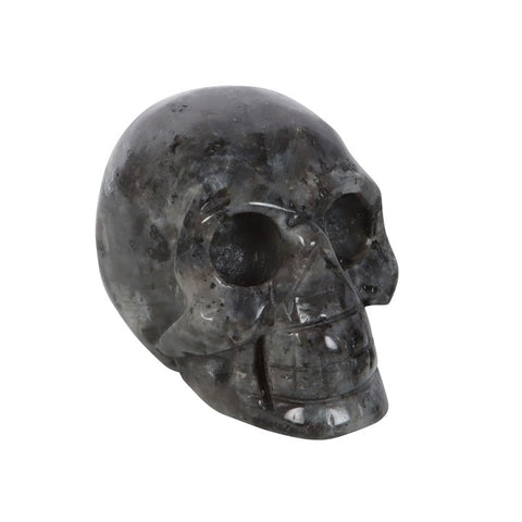 Black Labradorite Skull Crystal Gemstone