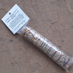 Blue Sage and Mandrake Prairie Falcon Smudge Stick Packaged