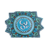 Om Sacred Sound Hindu Symbol Shabda-Brahman Incense Stick Holder u5509t1