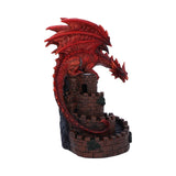 Crimson Keep Red Dragon Backflow Incense Burner
