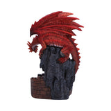 Crimson Keep Red Dragon Backflow Incense Burner Side