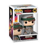 Hunter Dustin with Shield Netflix TV Stranger Things 72137 Funko Pop Box 1463
