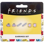 Friends The Television Series Central Perk Earring Set Carded