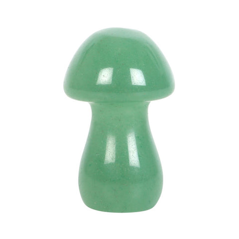 Green Aventurine Magical Polished Crystal Mushroom