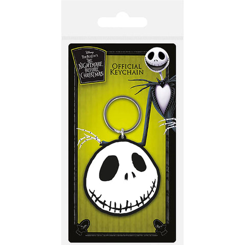 Nightmare Before Christmas Jack Rubber Keychain