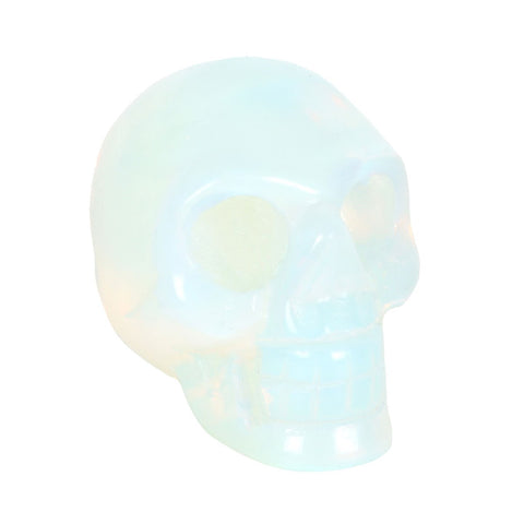 Opalite Crystal Gemstone Skull