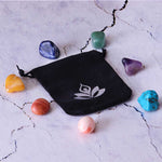 Seven Chakra 7 Stones Wellness Kit In Pouch Nemesis Now D5768U1 Display