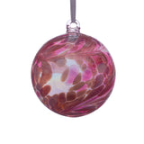 Birthstone Glass Ball October Pink Tourmaline 10cm