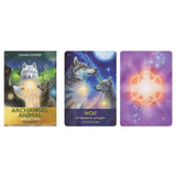 Archangel Animal Oracle Cards Deck by Diana Cooper Example Cards from Mystical and Magical Halifax