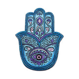 Blue Hamsa Hand Incense Stick Holder Nemesis Now U5504T1