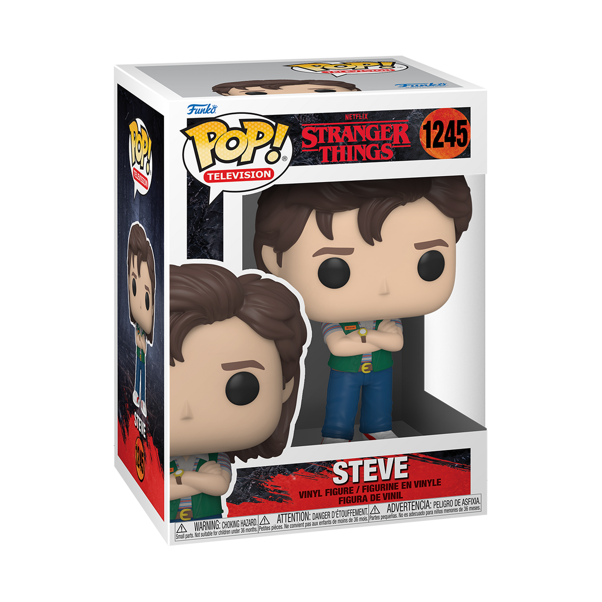 ヤ*ー様 FUNKO POP! ストレンジャーシングス　スティーブアンドデモドッ Stranger Things Steve Funko Pop 62398 1245 | Mystical and Magical
