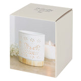 Matt Ceramic Butterfly Oil Burner Wax Warmer
