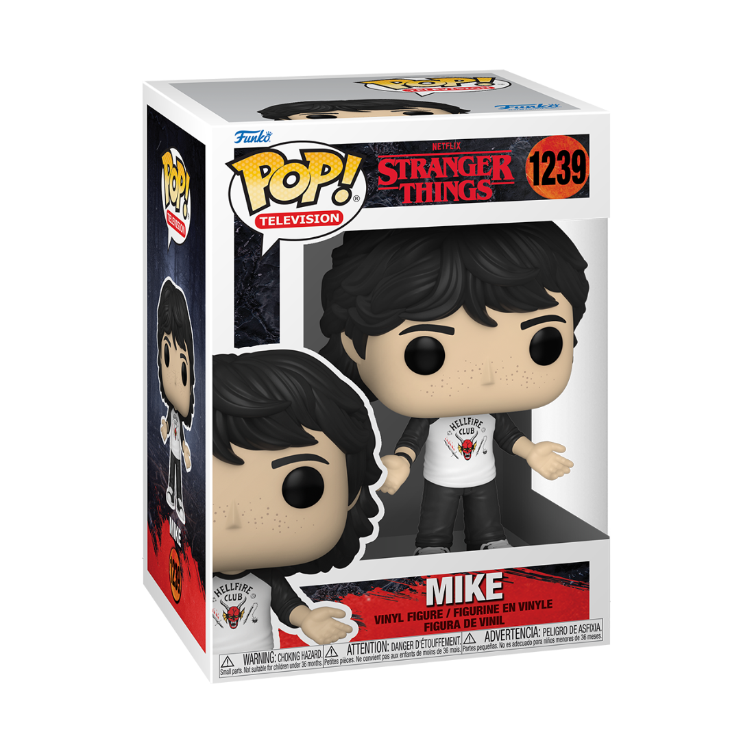 Stranger Things Mike Series 4 Funko POP 1239 Mystical and Magical