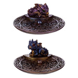 One Baby Dragon Celtic Incense Stick Holder Dish