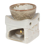 Two Tone Elephant Oil Burner Wax Warmer