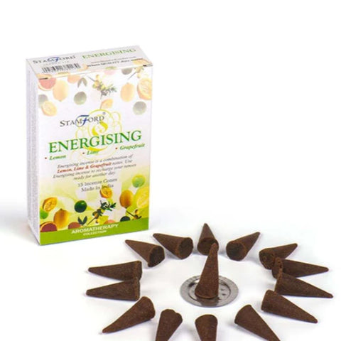 Energising Stamford Incense Cones at Mystical and Magical