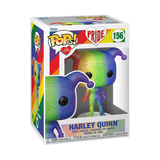 Boxed Harley Quinn Rainbow Pride 2022 Funko Pop 156 at Mystical and Magical