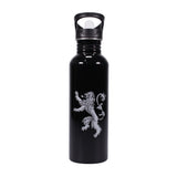 I Drink And I Know Things Metal Water Bottle Lanister Logo