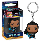 Boxed Marvel Valkyrie Thor Love and Thunder Funko Pocket Keychain