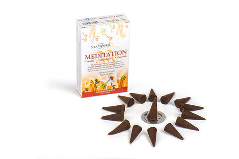 Meditation Stamford Incense Cones at Mystical and Magical