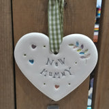 New Mummy Ceramic Heart Jamali Annay Designs