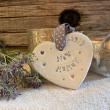 New Mummy Ceramic Heart Jamali Annay Designs