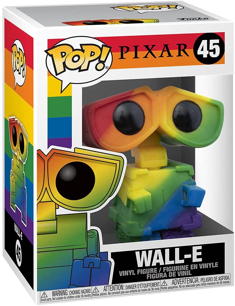 Pride Rainbow Wall-E 45 Funko Collectable POP Vinyl