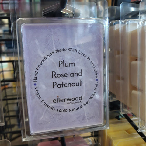 Plum Rose and Patchouli Soy Wax Melts