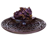 One Baby Dragon Celtic Incense Stick Holder Dish