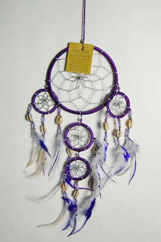Purple Dreamcatcher 4 Circles