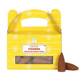 Satya Chakra Scented Backflow 24 Incense Cones