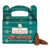 Satya Egyptian Jasmine Scented Backflow 24 Incense Cones
