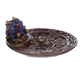 One Baby Dragon Celtic Incense Stick Holder Dish