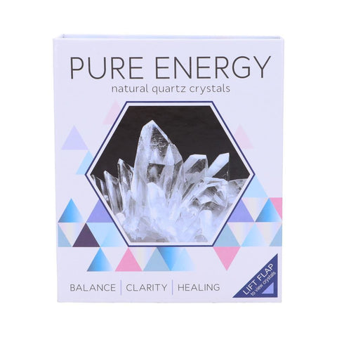 Pure Energy 6 Natural Quartz Crystals Set D5701U1 at Mystical and Magical boxed