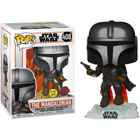 Star Wars The Mandalorian Special Edition Glow in The Dark 408 at Mystical and Magical Halifax UK