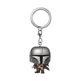 Star Wars Disney Mandalorian Funko Pocket Pop Keychain