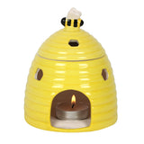 Yellow Beehive Oil Burner Wax Melter Warmer