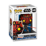 Boxed Star Wars Darth Maul Clone Wars 52025 Funko Pop 410