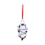 Back of Stormtrooper In Fairy Lights Decorative Hanging Ornament Nemesis Now B6414X3