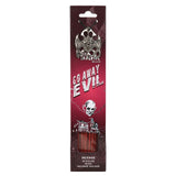 After Dark Go Away Evil Rose Incense Sticks and Holder