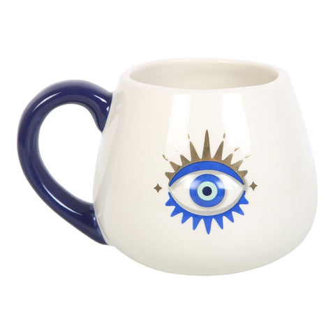 All Seeing Eye design Ceramic Mug 500ml Front