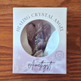 Amethyst Healing Crystal Angel 4cm Boxed