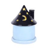 Back of Celestial Cottage Ceramic Incense Cone Burner Holder