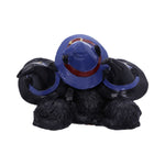 Familiar Felines Black Cats in Witches Hats Figurine