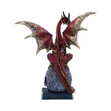 Back of Fate of the World Dragon on Skull Figurine Nemesis Now U6696A24