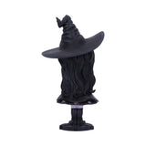 Side Hexara Witch Cult Cutie Figurine Ornament with black Cat Nemesis Now