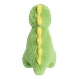 Back of Eco Nation Rexter T. rex  by Aurora World Green and Yellow Soft To