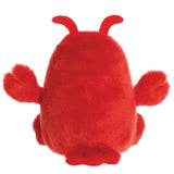 Back of Palm Pals Clawford Lobster Soft Plush Aurora World